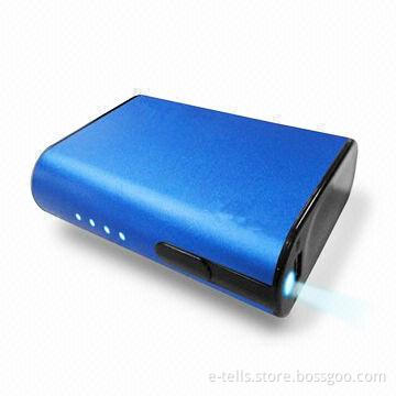 4,400mAh Battery Power Bank with LED Torch, Power Indicator